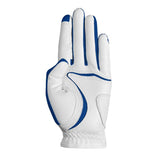 Zoom Hybrid heren golfhandschoen (wit-blauw)