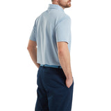 FootJoy Stretch Pique heren golfpolo shirt (denim)