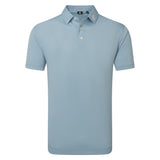 FootJoy Stretch Pique heren golfpolo shirt (denim)