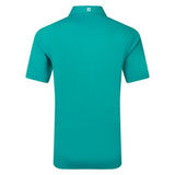 FootJoy Stretch Pique heren golfpolo shirt (turquoise)