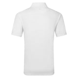 FootJoy Lisle Solid Heren Golfpolo Shirt (wit)