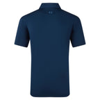 FootJoy Lisle Solid Heren Golfpolo Shirt | kleur: Marineblauw