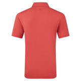 FootJoy Lisle Solid Heren Golfpolo Shirt (vintage rood)