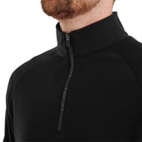 Footjoy Wordmark Chill Out - heren golf pullover | kleur: Zwart