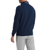 Footjoy Wordmark Chill Out - heren golf pullover (marineblauw)