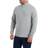 Footjoy Wordmark Chill Out - heren golf pullover (grijs)