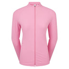 FootJoy Full-Zip Rib midlayer - dames golfvest | kleur: Klassiek roze