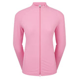 FootJoy Full-Zip Rib midlayer - dames golfvest (klassiek roze)