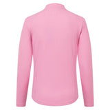 FootJoy Full-Zip Rib midlayer - dames golfvest (klassiek roze)
