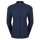 FootJoy Full-Zip Rib midlayer - dames golfvest (marineblauw)