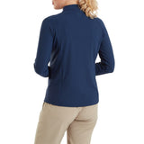 FootJoy Full-Zip Rib midlayer - dames golfvest (marineblauw)