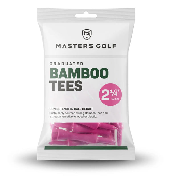 Masters Golf Tees Graduated – Step Tees - 57mm pink
