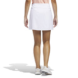 adidas Ultimate365 Solid Knit dames golfrokje - Wit