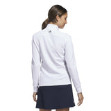 adidas Performance Texture Full Zip dames golf jacket - Wit