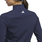 Veste de golf adidas Performance Texture Full Zip femme - Bleu marine