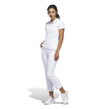 adidas Ultimate365+ Grid Climacool Dames Golfpolo Shirt (wit-beige)