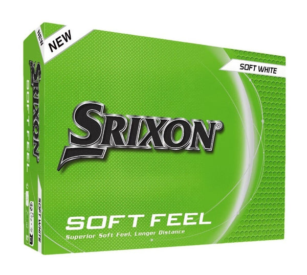 Srixon Soft Feel golfballen 12 stuks (wit)