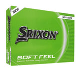 Srixon Soft Feel golfballen 12 stuks (wit)