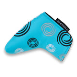 Odyssey Blue Swirl Blade Putter Headcover