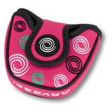 Odyssey Pink Swirl Mallet Putter Headcover