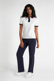 Calvin Klein Alina dames golf poloshirt (wit)
