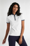 Calvin Klein Camilla dames golf poloshirt (wit)