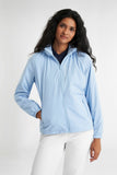 Calvin Klein Oso Hooded Windbreaker - dames windjack (Blauw)