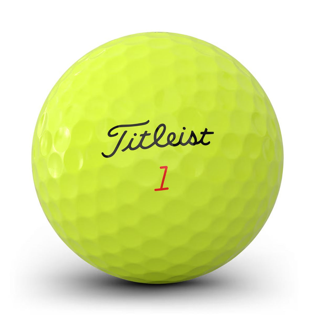 Titleist TruFeel golfballen 12 stuks | kleur: Geel