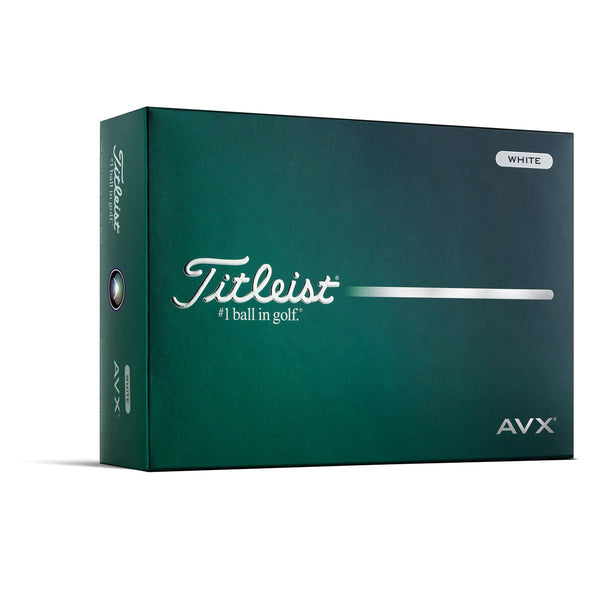Titleist AVX golfballen 12 stuks | kleur: Wit