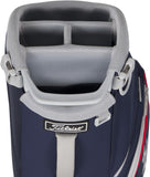 Titleist Players 4 golf standbag - draagtas (marieblauw-rood)