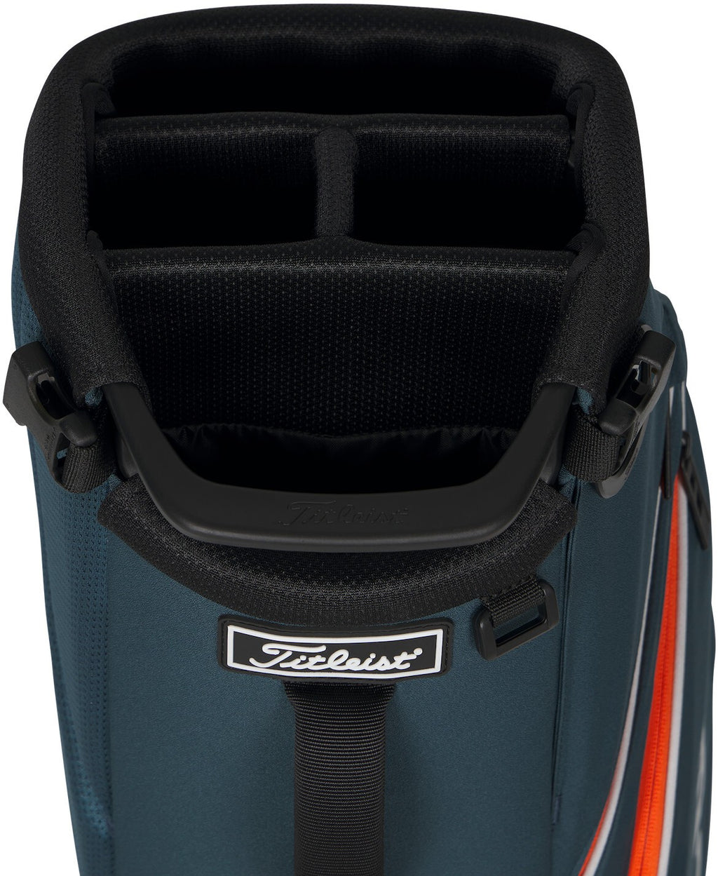 Titleist Players 4 golf standbag - draagtas | kleur: Oceaanblauw-oranje