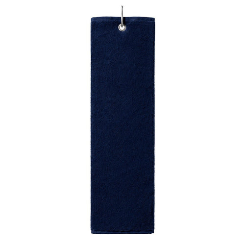 Asbri TRI-FOLD Golf Handdoek | kleur: Marineblauw