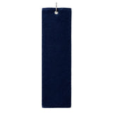 Asbri TRI-FOLD Golf Handdoek (marineblauw)