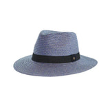 House of Ord Braided Fedora unisex golf zonnehoed (petrol blauw)