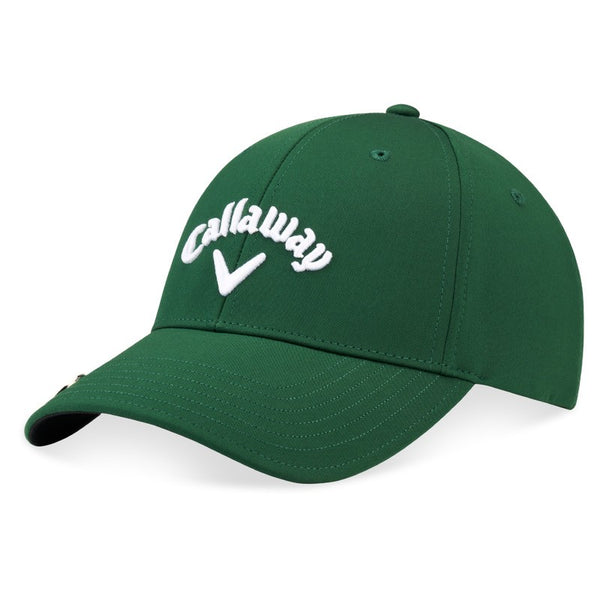 Callaway Stitch Magnet Golf Cap with Ball Marker (forest green)