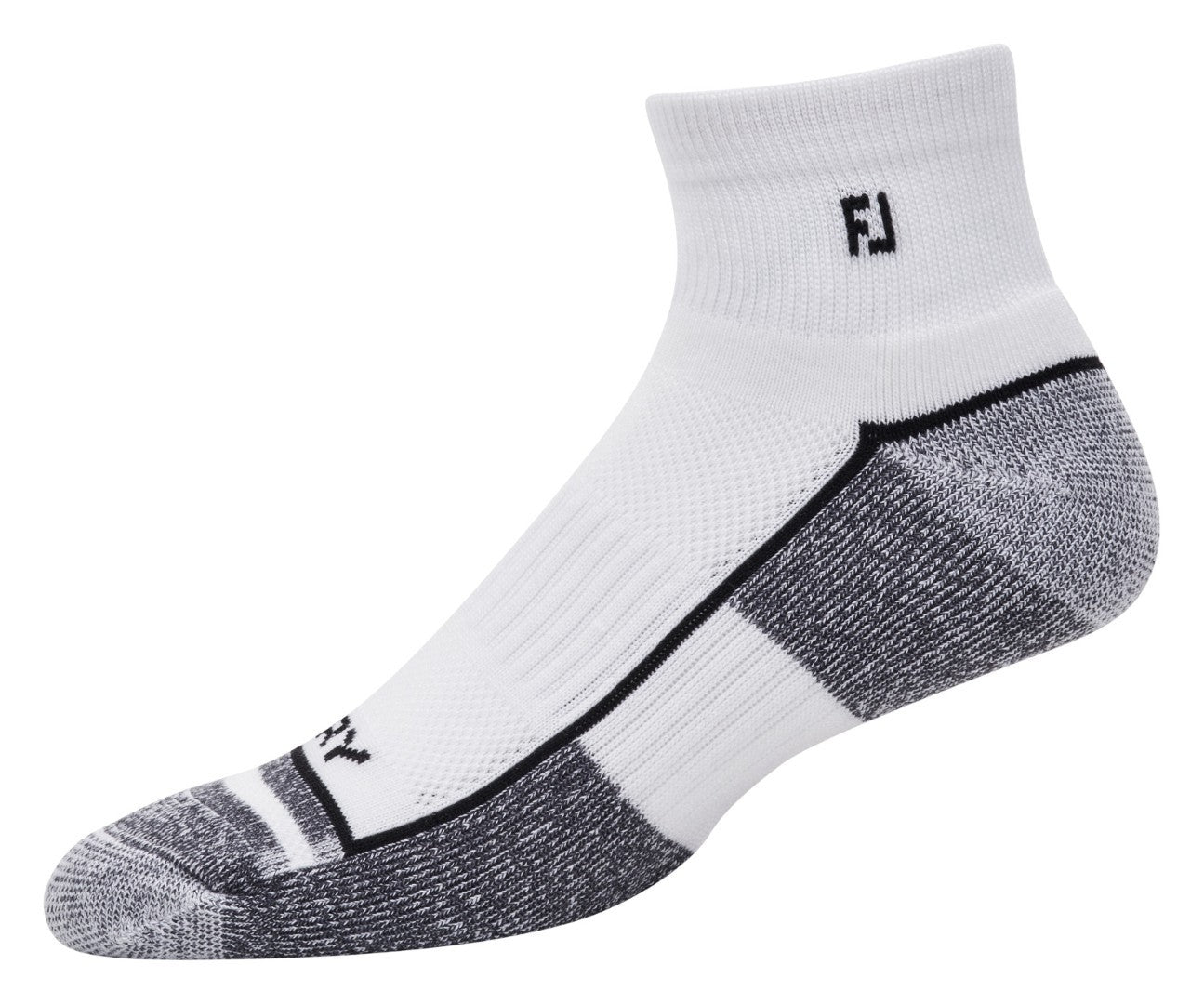 FootJoy ProDry Quarter heren golfsokken | kleur: Wit