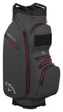 Callaway Org 14 Hyper Dry waterdichte golftas - cartbag (donkergrijs-roze)