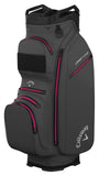 Callaway Org 14 Hyper Dry waterdichte golftas - cartbag (donkergrijs-roze)