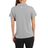 FootJoy Stretch Pique Solid dames golf poloshirt (grijs)