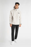 Calvin Klein Feather Dry 15K Hooded waterdichte golfjas | kleur: Zand