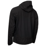 Calvin Klein Feather Dry 15K Hooded waterdichte golfjas (Zwart)