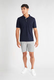 Calvin Klein Club heren golfpolo shirt (marineblauw)