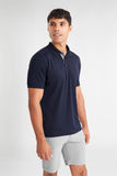 Calvin Klein Club heren golfpolo shirt (marineblauw)