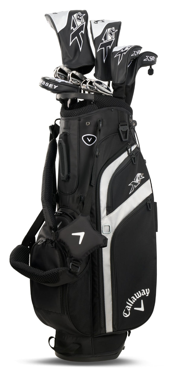 Callaway XR complete men's golf set including stand bag (black-silver)