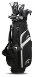 Callaway XR complete heren golfset inclusief stand bag (zwart-zilver)