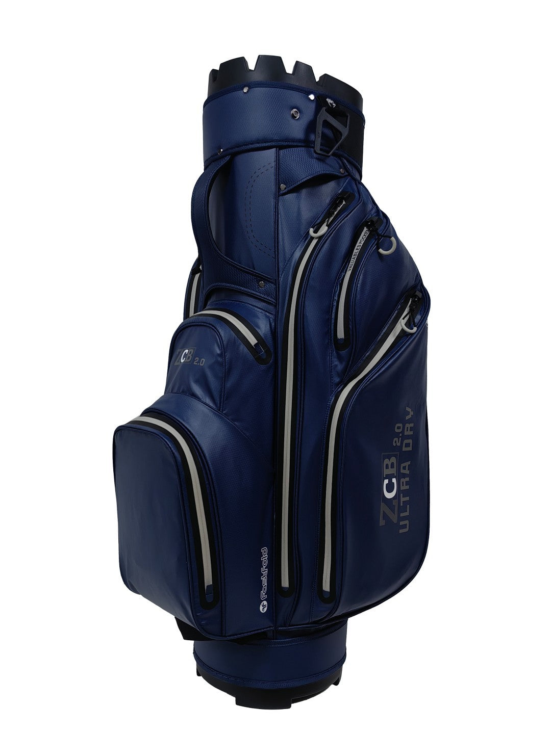 Fastfold ZCB 2.0 Ultra Dry cartbag - waterdichte golftas | kleur: Marineblauw