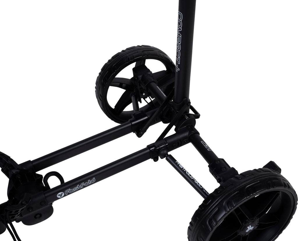 Chariot de golf pliable à plat Fastfold Compact+ (noir)