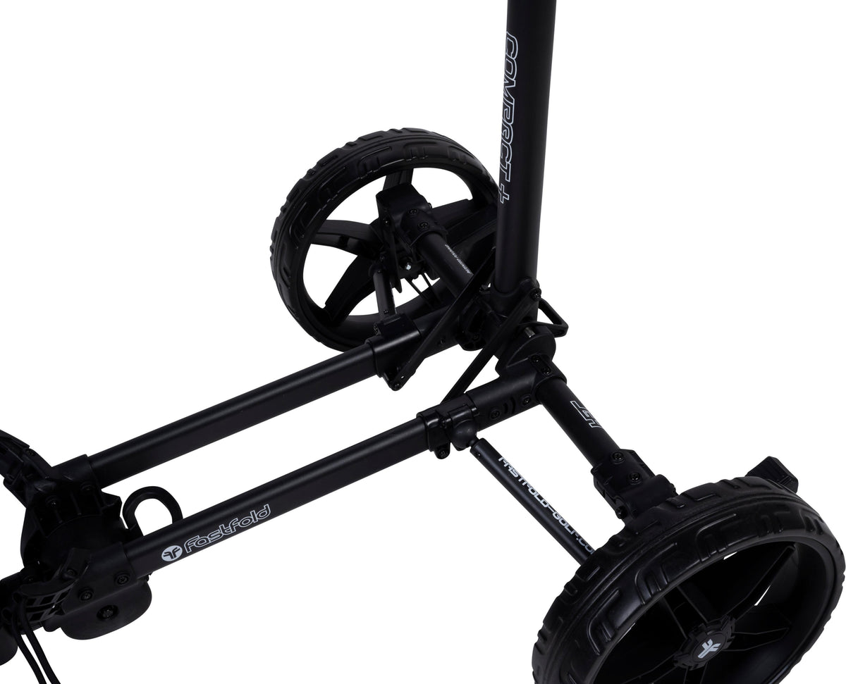 Chariot de golf pliable à plat Fastfold Compact+ (noir)