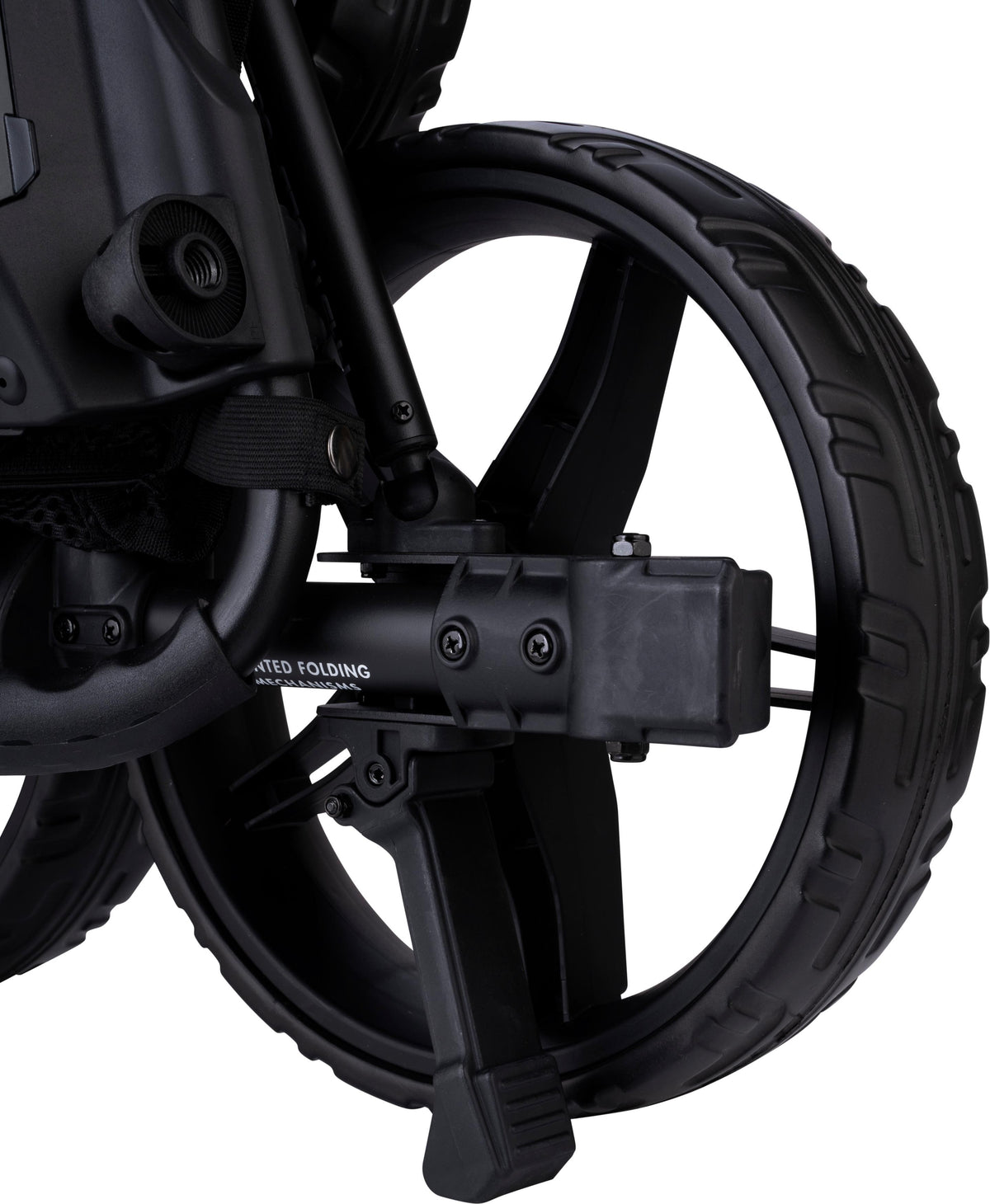 Chariot de golf pliable à plat Fastfold Compact+ (noir)