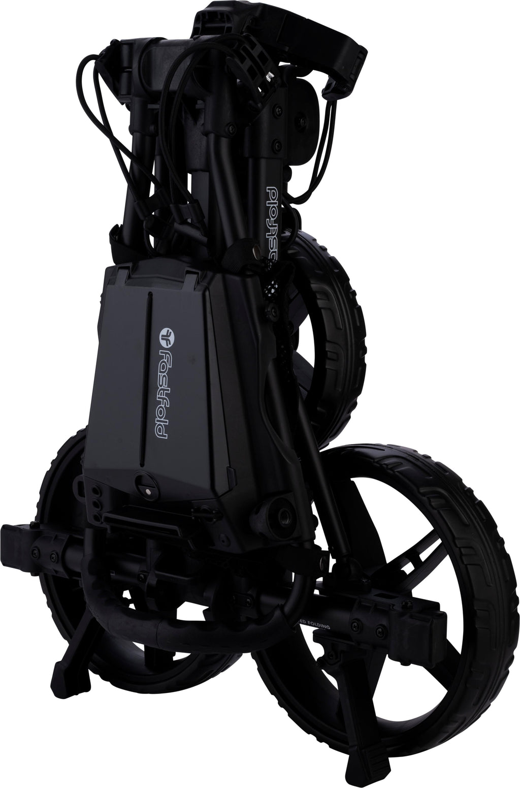 Chariot de golf pliable à plat Fastfold Compact+ (noir)